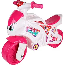 Толокар "Мотоцикл" 7204 (2) колір рожевий "Technok Toys"