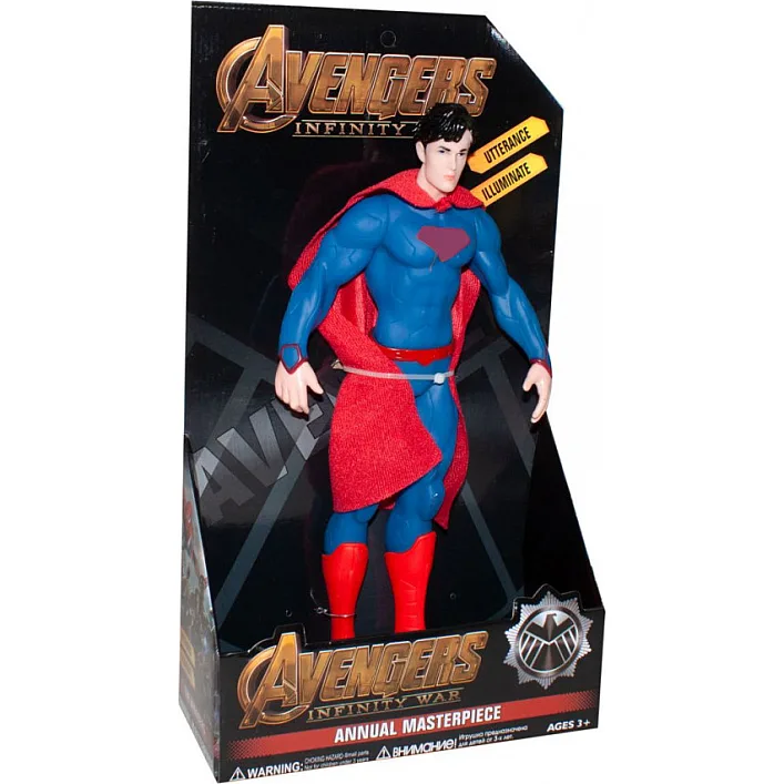 Игрушечные фигурки Марвел 9806 на батарейках Superman