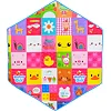Дитячий манеж MR 1512 Powder Pink 146×127×110 см
