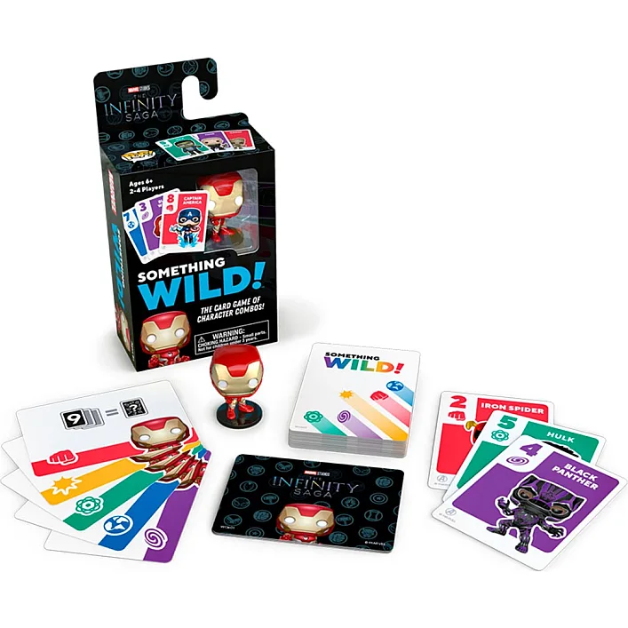 Настольная игра с карточками Funko Something Wild - Железный человек