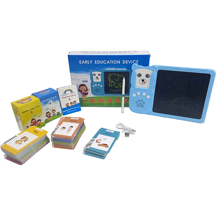 Планшет для рисования LCD Writing Tablet + озвученная алфавит Монтессори 255 карт Y5-2AB р.26*19*5см (Нас5285)