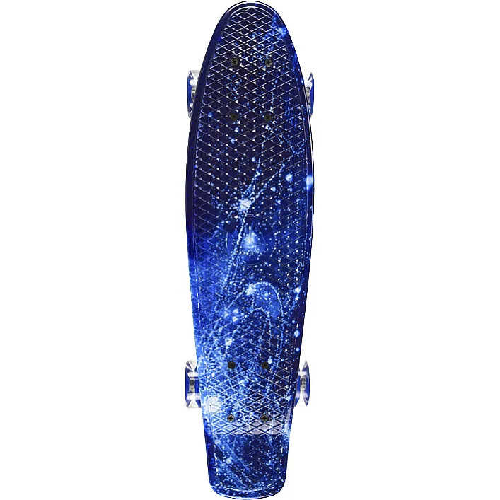 Скейт "Пенни борд" SC20416 PU колеса со светом, 56 см