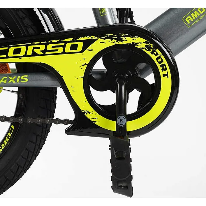 Велосипед 16" дюймов 2-х колесный "CORSO" MAXIS CL-16393