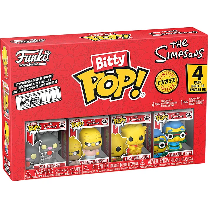 Набор игровых фигурок Bitty POP! - Царапка (4 фигурки в асс.)