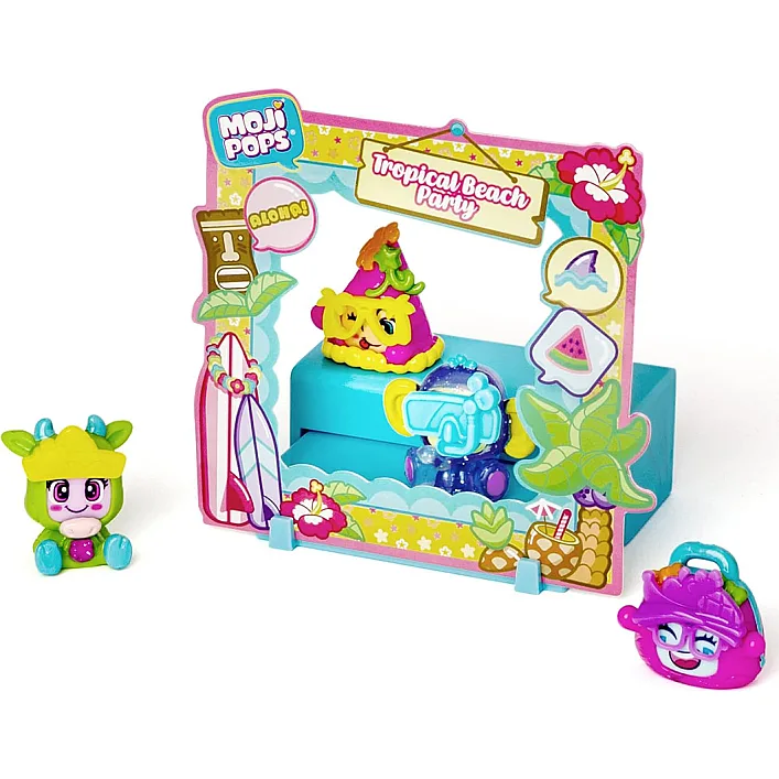 Ігровий набір MOJI POPS S2 – ФОТОСЕСІЯ (4 фігурки, аксесуари)