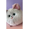 Інтерактивна м'яка іграшка Smart Blinking Cat біло-рожева, AiDA (54081)