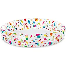 Бассейн INTEX "Фрукты" на 2 секции в шарик 59421 р.122*25см (Рез9421)