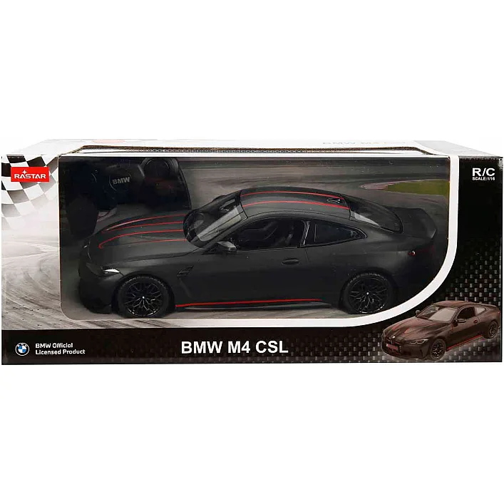 Игрушечная автомодель на радиоуправлении BMW M4 CSL 1:16, Rastar (23056)