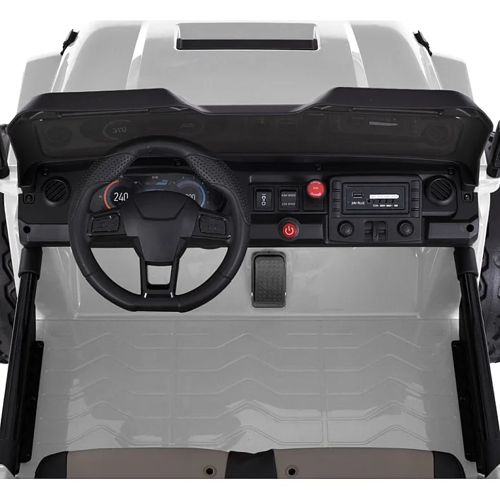Дитячий електромобіль Джип M 6204EBLR-1(24V) до 60 кг