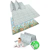 Килимок розкладний дитячий 200 x 180 x 1 см Nukido NK-340 Океан-Геометрія