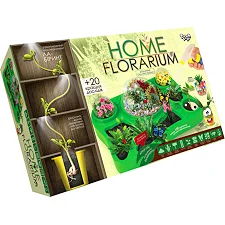 Безопасный образовательный набор для выращивания растений "HOME FLORARIUM" HFL-01-01U DANKO (Нас9871)