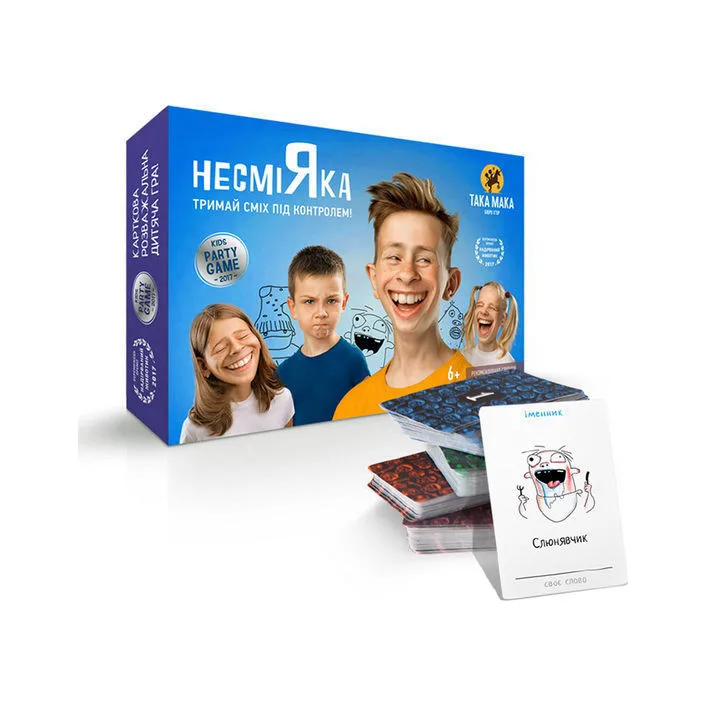 Настольная игра "Несмьяка детская" 10001-RU ТАКАЯ МАКА (Нас9618)