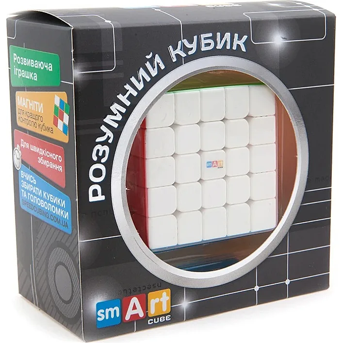 Smart Cube 5x5 Magnetic | Магнитный кубик 5х5 без наклеек SC505