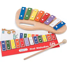 Дитячий металофон із музичною книгою 8 нот, New Classic Toys, 10210 від 3+ років
