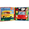 Текстильная развивающая книга для малышей Bambini "Машинка" 403662
