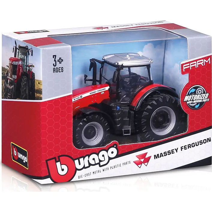 Модель - ТРАКТОР MASSEY FERGUSON 8740S (10 cm) 18-31613 (Маш6415)