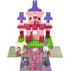 Конструктор "Block&Steps: Замок Принцессы" + ходилка и мемори игра 3в1, 74дет. QB300-004 qbee (Кон3934)