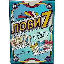 Настольная карточная игра "Лови7" FGS76, 79 карт чисел