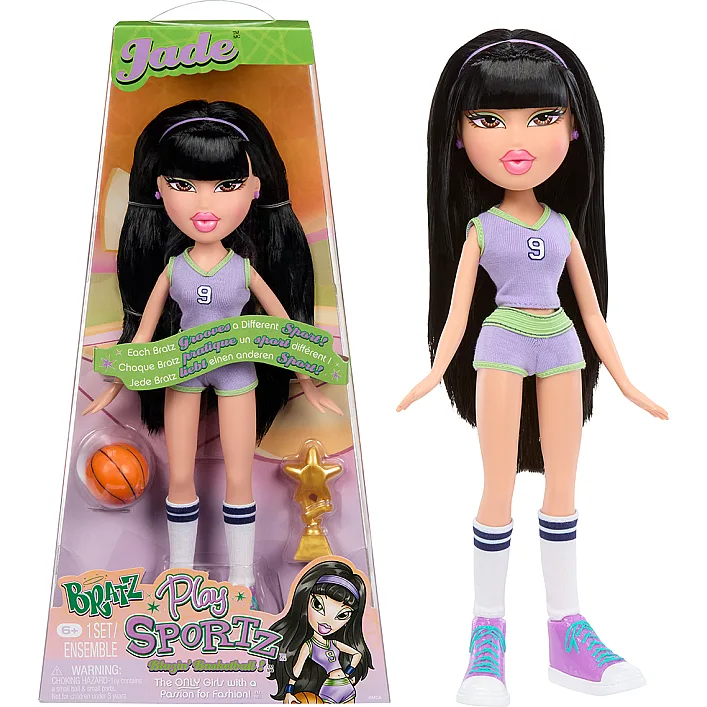 Ігровий набір BRATZ серії "Play Sportz" – БАСКЕТБОЛІСТКА ДЖЕЙД (з акс.)