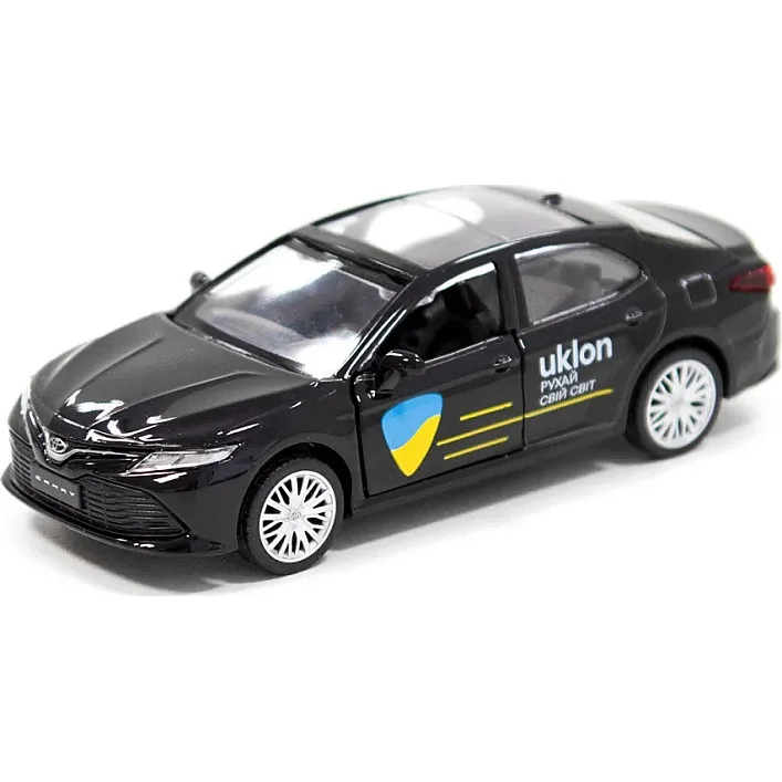 Автомодель - "TOYOTA CAMRY UKLON" (черный) 250292 в коробке TechnoDrive (Маш4090)