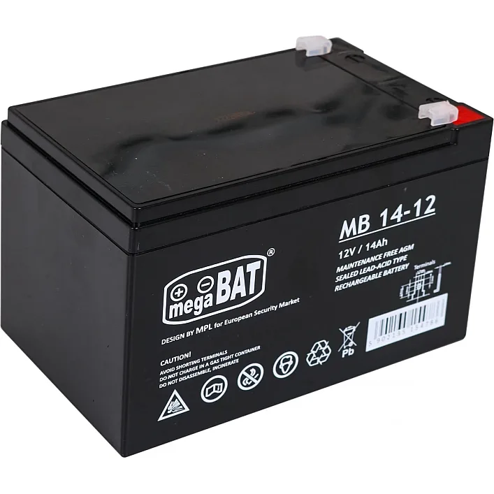 Гелевый аккумулятор 12V/14Ah для детских электромобилей