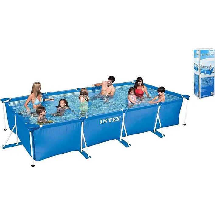 Intex Басейн каркасний 28273 NP (1) 450х220х84 см, 7127 л., від 6-ти років, в коробці