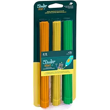 Набор стержней для 3D-ручки 3Doodler Start - Микс (75 шт: оранжевый, желтый, зеленый)