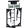 Тренажер турник с подъемными брусьями Iron Pro 4 в 1 NE-TR-5B, с мягкими ручками, черный