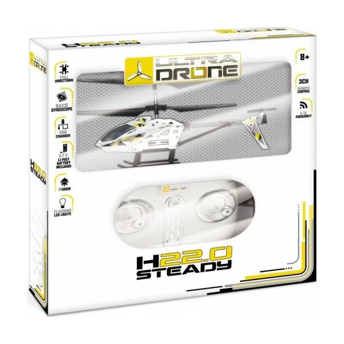 Вертолет на радиоуправлении Ultradrone H22.0, Mondo, арт. 63613