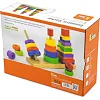 Набор деревянных пирамидок Viga Toys Три фигуры (50567)