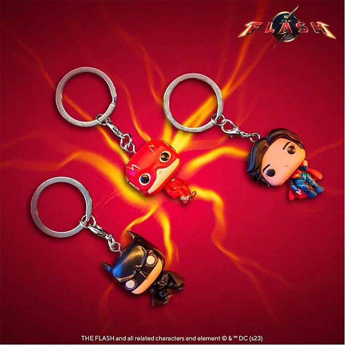 Игровая фигурка на клипсе Funko Pop! серии Флэш - Флэш