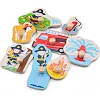 Пазл Пожарная бригада New Classic Toys, деревянный, 8 частей, арт. 10433
