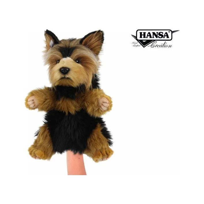 Мягкая игрушка на руку Йоркширский терьер, серия Puppet, Hansa (84536)