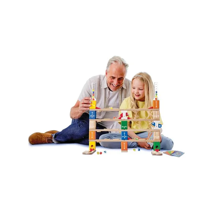 Конструктор-лабиринт Hape Quadrilla Программирование основы 130 эл. (E6028)