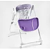 Стільчик для годування Joy K-60290 (1) мягкий чохол ПВХ, 4 колеса, з’ємний столик, корзинка, в коробці