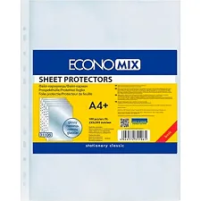 Файл для документов А4 Economix 30 мкм Глянец (100 шт/уп) (Кнц3116)