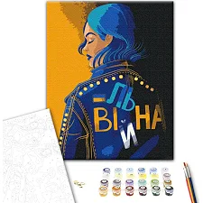 Картина за номерами: Вільна BS53274 р. 40*50 см. Brushme (Нас3274)