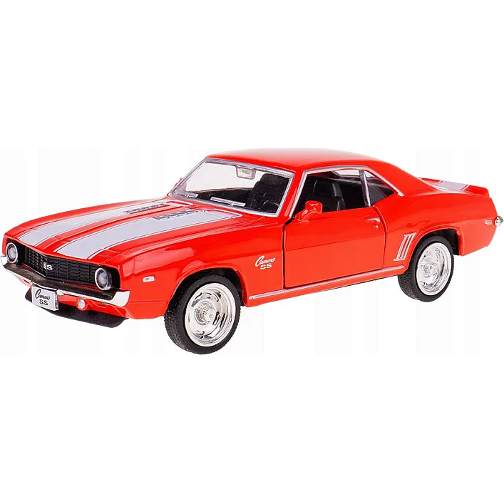 Автомодель - CHEVROLET CAMARO 1969 (красный) 250336U TechnoDrive (Маш0336)