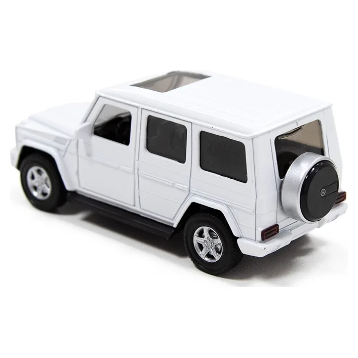 Автомодель - MERCEDES BENZ G350 (белый) 250275 в коробке TechnoDrive (Маш0275)