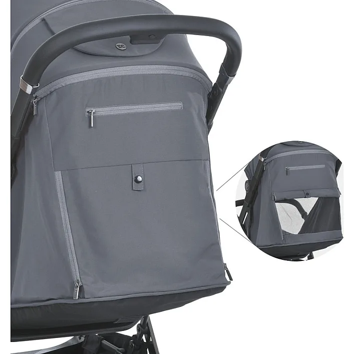 Детская прогулочная коляска BEYA ME 1127-B Midnight Gray