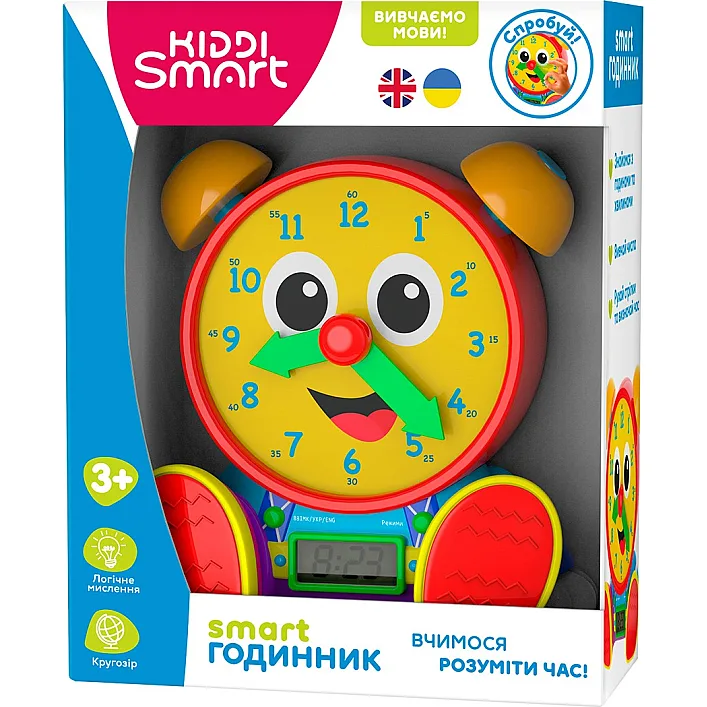 Интерактивная двуязычная обучающая игрушка – Smart-часы