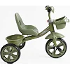 Велосипед 3-х колесный BS-60417 "Best Trike" (1) колеса EVA переднее 10', заднее 8', стальная рама, УКР. ВЗУЧИВАНИЕ, корзина, в коробке