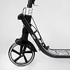 Самокат двухколесный "Best Scooter" L-36375 (2) ФАРА, колеса PU 200мм, 2 амортизатора, зажим руля, ручной тормоз, в коробке
