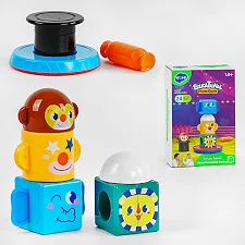 Магнитная игра E 7981 (48) "Hola", арена цирка, 8 магнитов, 24 вида сборки игры, в коробке