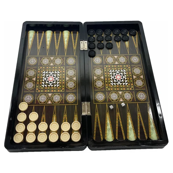 Набор настольных игр "Шахматы 3 в 1" Set3 NE-SP-SET-14 нарды, шашки, 40х40 см