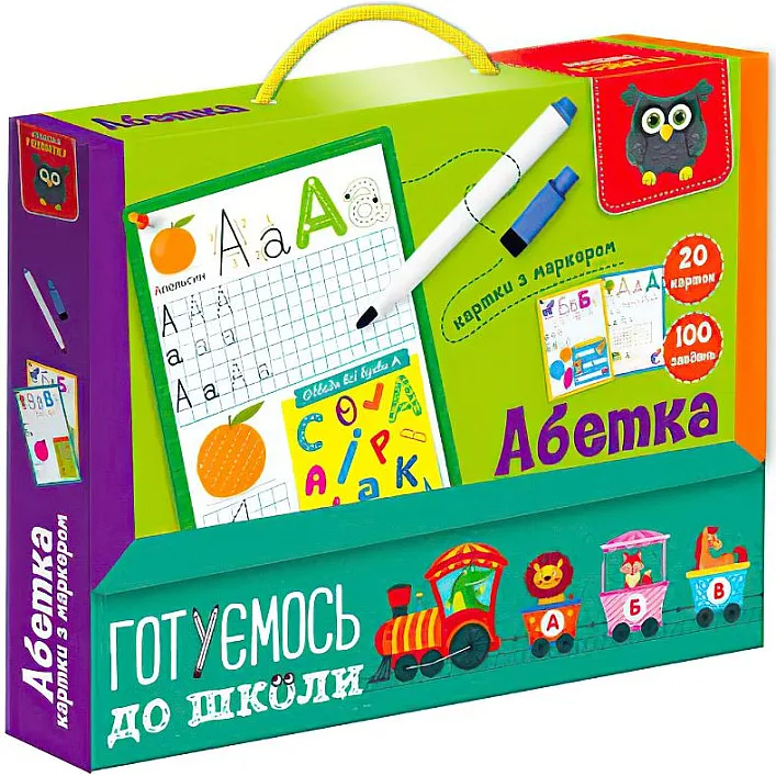 Развивающая игра "Академия развития. Готовимся к школе: Алфавит" VT5010-21 VladiToys (Нас6402)