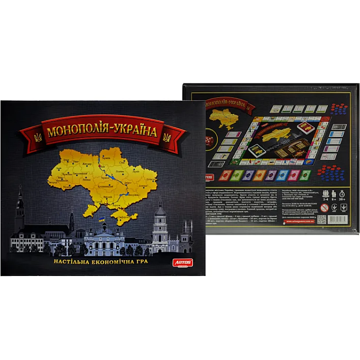 Настольная игра "Монополия Украина" ARTOS (Нас0734)