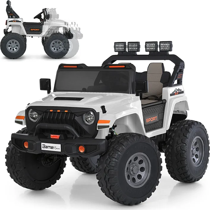 Дитячий електромобіль Джип M 6204EBLR-1(24V) до 60 кг