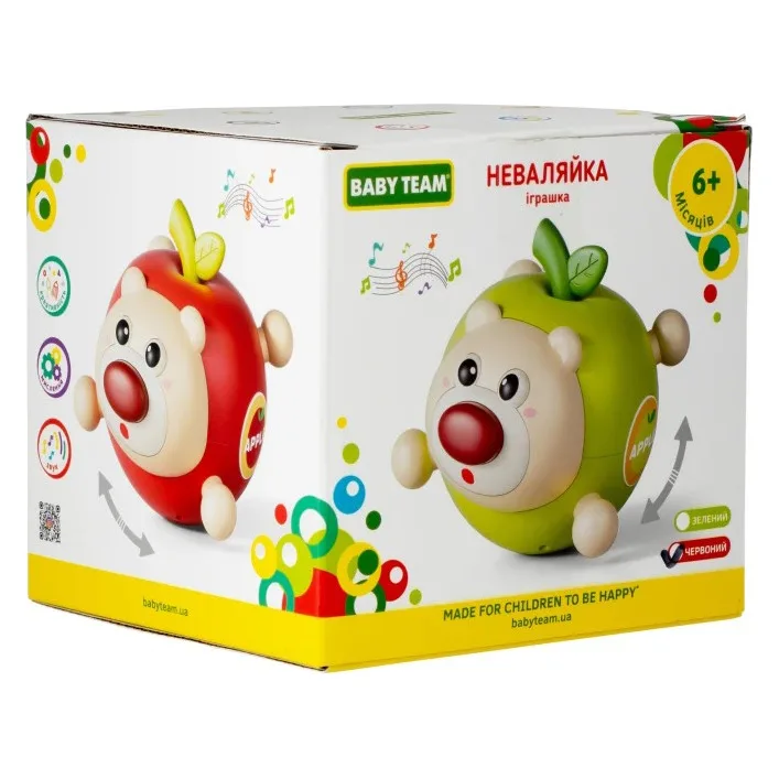 Іграшка неваляшка "Неваляйка" 8608(Red) червоний