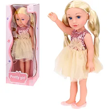 Кукла "Pretty Girl" в коробке LS1889A-21 р.48*19*11см (Лял8921)